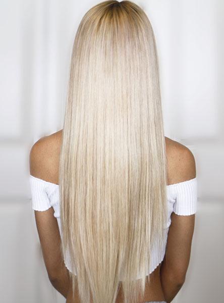 Straight Blonde Wig